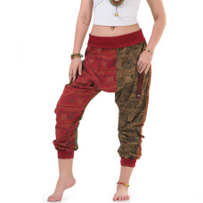 Red Hippie Harem Pants FAPP890
